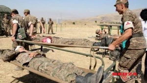 Ermənistan ordusunda İTKİ: 2 ölü, 5 yaralı