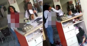 Qızının gözü qarşısında öldürülən qadının dəhşətli görüntüləri yayıldı: Ölmək istəmirəm