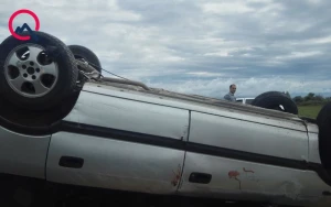 Mərdəkan körpüsündən maşın aşdı - 3 yaralı