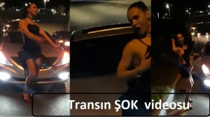 Bakıda küçənin ortasında transın erotik  görüntüsü YAYILIB