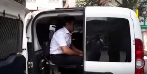 Bakıda DƏHŞƏT: Polisləri yandırmaq istəyən şəxs tutuldu