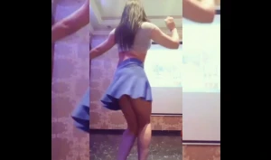 Azərbaycanlı rəqqasənin ehtiraslı görüntsü yayıldı