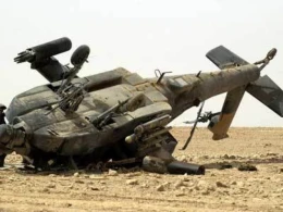 Bakıda helikopter qəzaya uğradı: pilot ağır xəsarət alıb