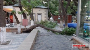 Bakıda qorxulu anlar - FOTO