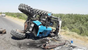 Füzulidə əkin sahəsində traktor aşıb, ölən var