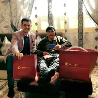 Kapital Bank əməkdaşları 123 yaşlı müştərini ziyarət etdi