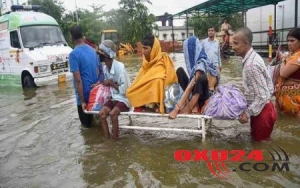 Hindistanda leysan yağışlar 73 nəfərin həyatına son qoydu - Video