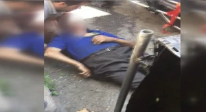 Dəhşətli hadisə kamerada: 6 uşaq atası maşının altında qalıb öldü