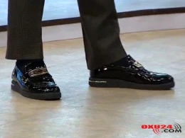 Zaur efirə qızıl ayaqqabıda gələn müğənnini BİABIR ETDİ: 50 minlik ayaqqabı ... - FOTO