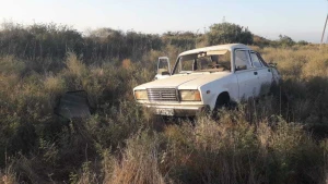 Dəhşətli qəza: Maşın göydə uçdu