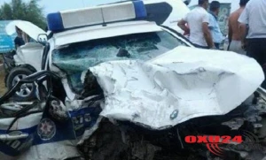 Yol polisi qəzada öldü, sürücü həbs edilmədi