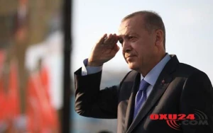 Ərdoğan da əsgər salamı verdi - Fotolar