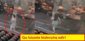 Bakıda biabırçılıq! Qız  erotik hərəkətlər edib oğlanları kafeyə çağırır