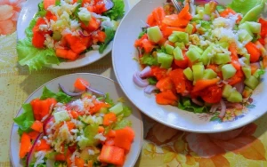 Qurdları tökən salat RESEPTİ- Bütün ailə üçün