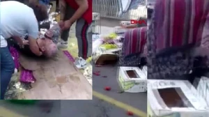 Bazarda qan su yerinə axdı:Xeyli yaralı var