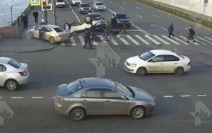 “Volkswagen” səkidəki 7 piyadanı vurdu - Video