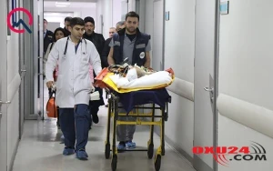 Oqtay Gülalıyev Türkiyəyə aparılır - FOTO