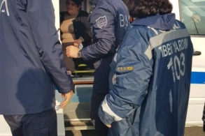 "Koroğlu" stansiyasının yanında hadisə - QADIN XƏSTƏXANALIQ OLDU - FOTOLAR