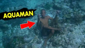 Bu adamlar suyun altında yaşayır - Şok görüntü