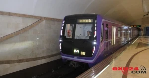 Bakı metrosunda həyəcanlı anlar - FOTO