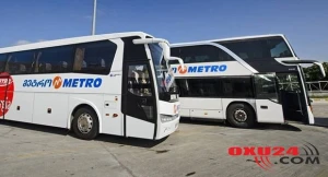 Gürcüstanda içərisində Azərbaycan vətəndaşlarının olduqları avtobus yanıb