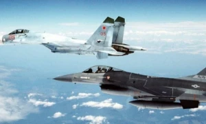 Türk F-16-ları yunan pilotlara dəhşət yaşatdı — ŞOK VİDEO