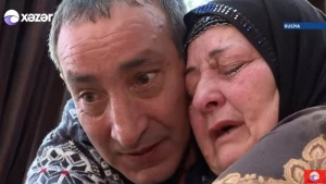 Azərbaycanlı ana Ermənistana aparılan oğluna qovuşdu (VİDEO)