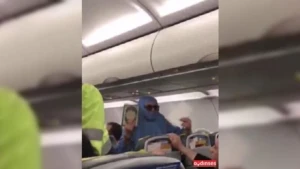 Şok anlar: “Qurani Kərim”lə təyyarəni partladacağını dedi və…