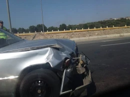 Sumqayıtda avtomobil aşdı: 5 nəfər xəsarət alıb