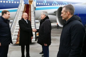 Prezident Rusiyada səfərdədir