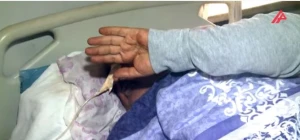 Bıçaqlanan polisin görüntüsü yayıldı +VİDEO