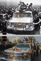 ABŞ istehsalı olan maşında iki iranlının fərqli "gəlişi"