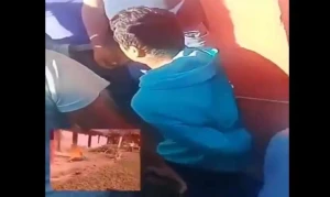 Azyaşlı qızı zorlayıb öldürən şəxsi kənd sakinləri diri-diri yandırdı (18+)