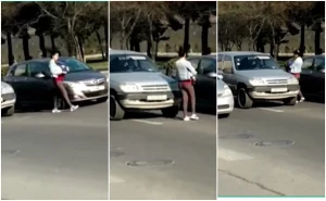 Bakıda DƏHŞƏT: Qayınana dilənməkdən imtina edən hamilə gəlinini küçəyə atdı - VİDEO