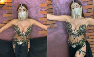 Rəqqasə Aygünün  ehtiraslı  görüntüsü  yayıldı: VİDEO