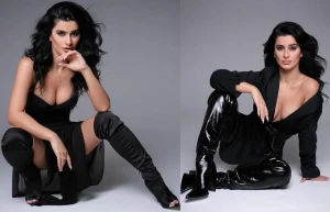 Azərbaycanlı model alt paltarında FOTOSESSİYA