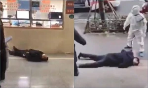 Öldürücü virusun qorxunc görüntüsü: İnsanlar küçədə yıxılıb öldü (18+VİDEO)