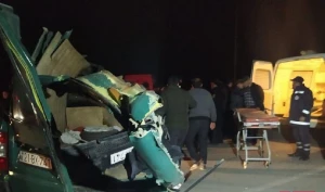 Azərbaycanda DƏHŞƏTLİ HADİSƏ: qadın öldü, yaralılar var +VİDEO