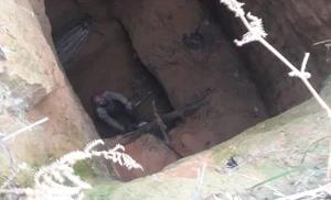 İtkin düşən şəxs 12 metrlik quyudan tapıldı + FOTO