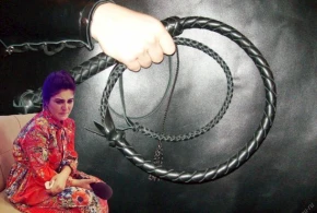 Azərbaycanda qırmancla döyülən qadın əri ilə barışdı