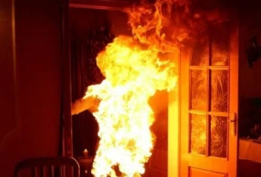 Gədəbəydə qadın diri-diri yanaraq öldü