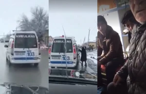 Vətəndaşları təcili yardım maşını ilə seçkiyə aparan baş həkim cəzalandırıldı — VİDEO