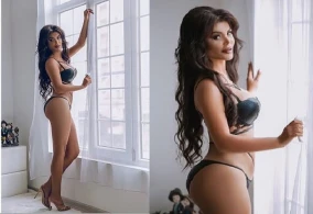 Afaq Aslandan ehtiraslı görüntülər (18+)