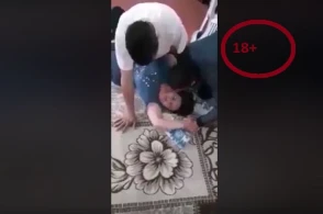 Azərbaycanda ŞOK! Bədəninə cin girən qadının videosu yayıldı