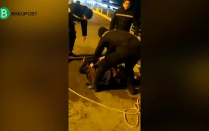 Bakı bulvarında dəhşət: Sevgilər özünü dənizə belə atdı +VİDEO