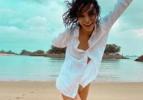 Azərbaycanlı məşhur alt paltarında fotosunu paylaşdı