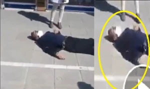 Koronoviruslu adam küçədə belə öldü - Qorxulu görüntülər