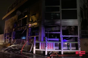 SON DƏQİQƏ! Bakıda mərkəz yanır +VİDEO