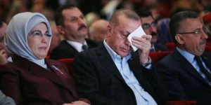 Şəhid analarını dinləyən Ərdoğan göz yaşlarını saxlaya bilmədi — VİDEO