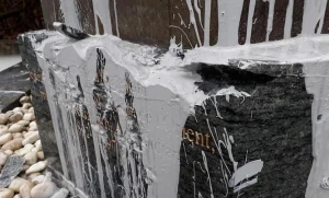 Paşinyanın Belçikaya səfəri zamanı Natəvanın abidəsinə qarşı vandalizm törədilib, cinayət işi başlandı - FOTO